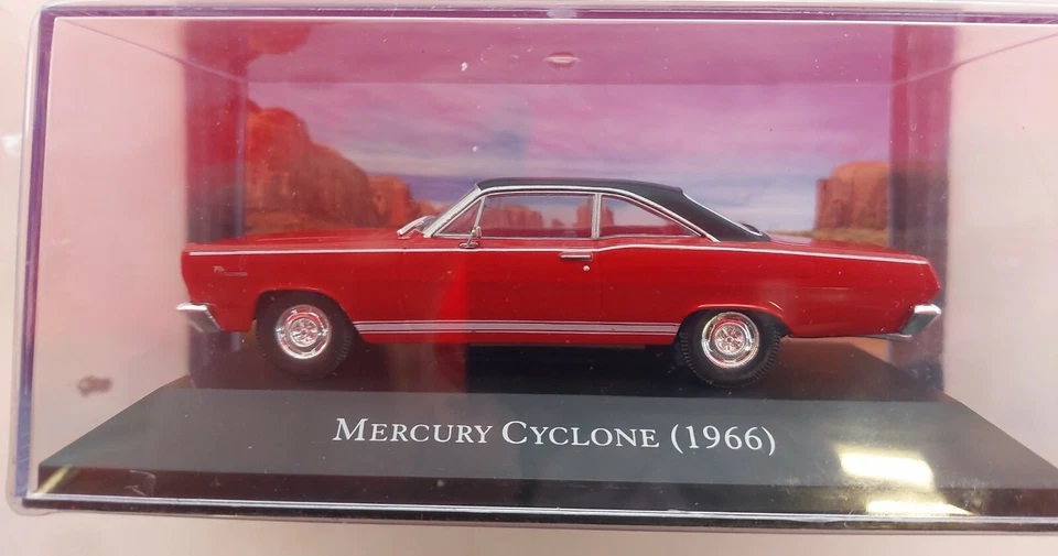 1/43. #32.es. Ciclone della cometa di Mercurio (1966). Auto americane. - Immagine 1 di 1