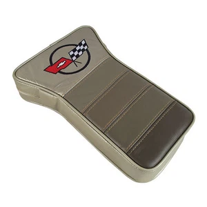 Corvette C3 Center Armrest Embroidered Collector Leather 1982 - Picture 1 of 4