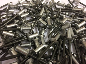 Land Rover Series 2, 2A , 3 & Defender 90 110 Body Capping Closed Rivets x200 - Picture 1 of 1