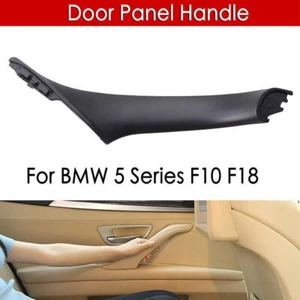 Rear Right Door Panel Handle Pull Inner Trim for BMW 5-Series F10 F11 F18 Black - Picture 1 of 7