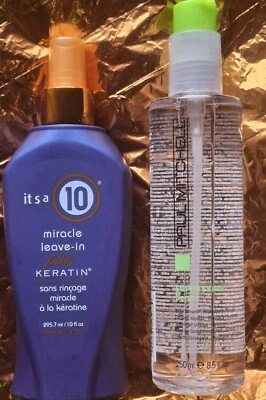 It's a 10 Miracle Leave-In Plus Keratin 10oz PLUS P.M. SKINNY SERUM 8OZ. WAOO - Image 1 of 2