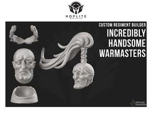 Piezas: Warmasters increíblemente guapos (x2) | Reptilian Overlords | 28 mm - Imagen 1 de 3