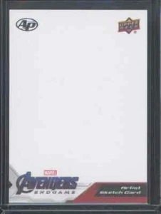 Marvel 2019 Upper Deck Avengers Endgame Artist AP Sketch Card Blank 1/1 - Picture 1 of 2
