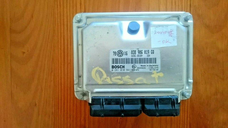 CALCULATEUR BOSCH  VW  PASSAT V  EDC15P+ -DÉCODÉ-  0281010941 / 038906019GQ - Immagine 1 di 1