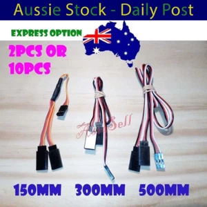 100mm-500mm Servo Extension Cables RC Male Double Female Lead Y Splitter - Bild 1 von 12