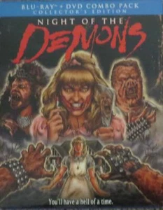 NIGHT OF THE DEMONS COLLECTOR'S EDITION BLURAY SCREAM FACTORY  W/SLIPCOVER - Imagen 1 de 1