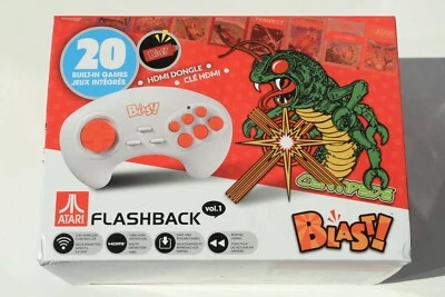 Atari Flashback Blast Vol. 1 20 Retro Games Wireless Console HDMI Plug and Play  - Image 1 of 4