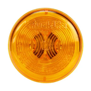 Truck-Lite 30200Y3 30 Series, Incan., Yellow Round, 1 Bulb, M/C Light, PC, 12V - Picture 1 of 4