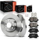 282mm Brake Discs & Brake Pads Rear for VW Golf Mk4/5 Passat B6 B7 Touran Jetta