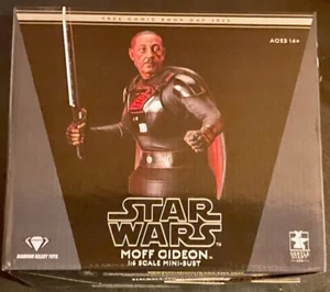 Moff Gideon 1:6 Scale Bust Star Wars FCBD 2022 Mandalorian Statue Gentle Giant - Picture 1 of 3
