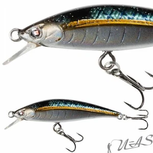 Sebile Puncher 42mm Natural Blue Back Hering Top Wobbler Schwimmend Barsch Sha - Bild 1 von 1