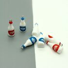 10pcs Milk Bottle Resin Charms Mini Drinks Pendants Charm Jewelry Making Accesso
