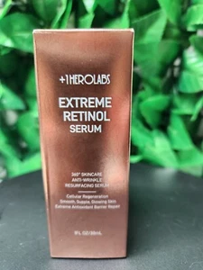 +1 HEROLABS Extreme Retinol Serum-360 Degree Skincare-Anti-Wrinkle-1fl Oz - Picture 1 of 4
