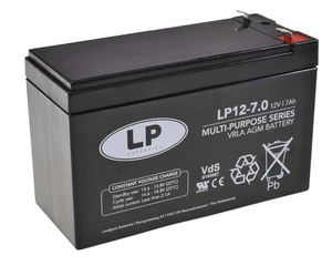 12V 7Ah Blei Gel Akku Batterie für Alarmanlage AGM VdS USV Rasenmäher Rolladen - Bild 1 von 8