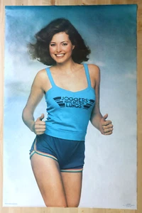 Vtg 1978 WESTERN GRAPHICS #440 Jogger Grant Edwards PinUp Pin UP Poster NEW - Picture 1 of 8