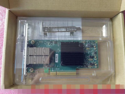  DELL MELLANOX CX4121C CONNECTX-4LX 25GB DUAL PORT ADAPTER 0MRT0D 020NJD  - Image 1 of 4