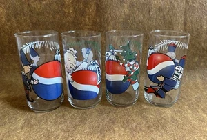 Juego completo de vasos de Navidad Pepsi-Cola 1996 vintage 16 oz Cascanueces Elfo Nieve - Imagen 1 de 24