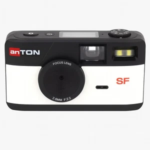 anTON K1 Weiß Free Digitalkamera ohne Display inkl. 4GB Micro SD Karte - Bild 1 von 4