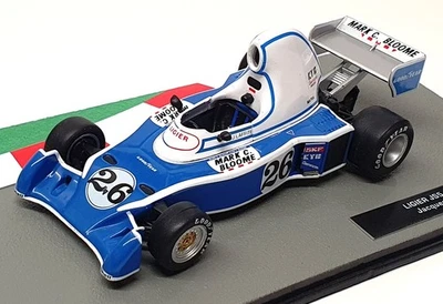 Altaya 1/43 Scale 91024Q - F1 Ligier JS5 1976 #26 J. Laffite - Blue/White — 第 1/4 张图片