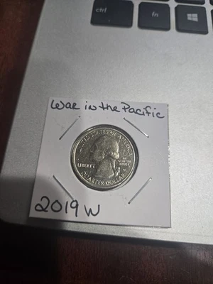 2019 W War In The Pacific Quarter - Image 1 of 2
