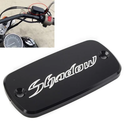 Fit Honda Shadow VLX 600 VT 750 ACE Spirit Aero 1100 Front Brake Fluid Cover Cap - Image 1 of 4