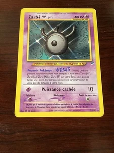 UNOWN W Neo Destiny 29/105 Raro Pokemon Vintage TCG NM/Mint - Foto 1 di 2