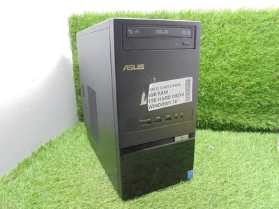 ASUS CUSTOM i3 3240T 6GB 1TB HDD PC TOWER WINDOWS 10 DESKTOP MT COMPUTER CHEAP - Image 1 of 2