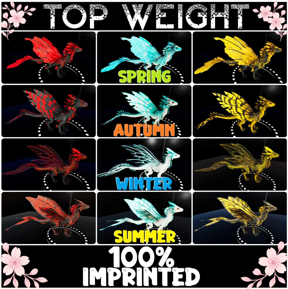 Drakeling PESO SUPERIOR Arca🌸 Supervivencia Ascendida ASA PVE (Drakelings) Foto 1 de 1