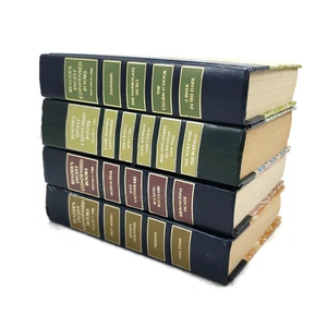 Vintage Book Lot 4 Aesthetic Old Books for Crafts Instant Library Decor Covers - Picture 1 of 13