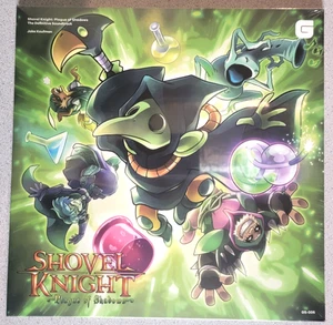 Shovel Knight Plague of Shadows The Definitive Soundtrack GREEN Vinyl Record LP - Imagen 1 de 2