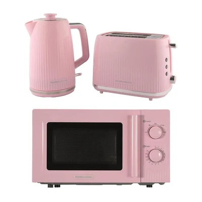 Kettle, Toaster & Microwave Set, Miami Collection by Hamilton Beach, Pink - Image 1 of 4