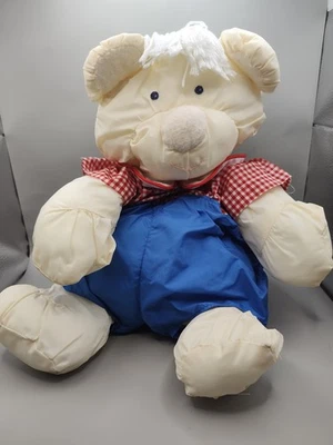 Camisa GingHam Vintage Puffalump Bear Boy 14 Polegadas Nylon B4 - Imagem 1 de 3