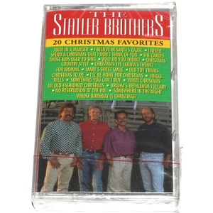 The Statler Brothers - 20 Christmas Hits (Cassette Tape 1994) NEW SEALED - Picture 1 of 4