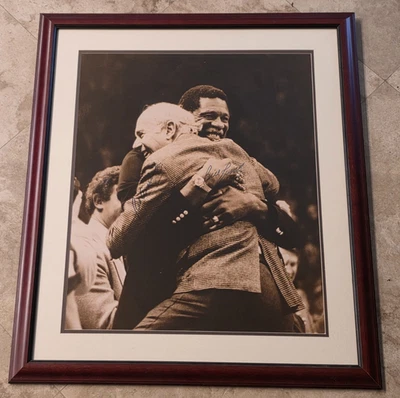 BILL RUSSELL & RED AUERBACH Signed 20x24 In Photo-HOF-BOSTON CELTICS-JSA Letter - Image 1 of 4