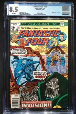 Fantastic Four #198 (1978) CGC 8.5 (Mark Jewelers) Insert, Doctor Doom - Image 1 of 2
