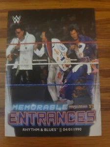 2021 Topps WWE Memorable Entrances ME-1 Rhythm & Blues  - Bild 1 von 2
