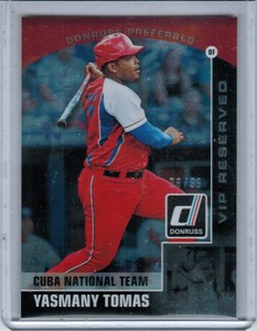 2015 Donruss Preferred Black YASMANY TOMAS #26/99 #37 (5923)