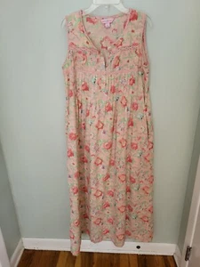 April Cornell Parfait Nightgown Floral Pockets Size XXS Cottagecore - Picture 1 of 9