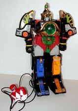 1994 Mighty Morphin Power Rangers MMPR Remote Control Thunder Megazord-Working