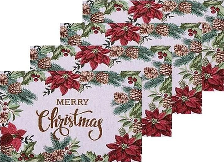 Christmas Tree Tapestry Placemat by Holiday Style