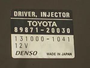 Toyota Land Cruiser Appareil de Commande Pilote Injecteur Moteur 89871-20030 - Picture 1 of 2