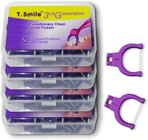 Evolutionary Clean Zahnseide, Nachfüllset plus langer Griff (200 T-Tensi - Bild 1 von 8