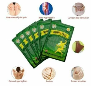 Tiger Pain Balm Relief Plaster Patch 10 Packs -80 pcs 7x10cm Yellow Vietnam (i) - Picture 1 of 11
