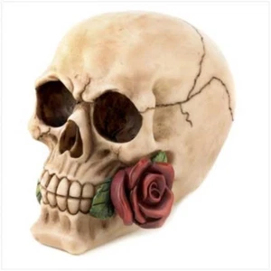 TANGO ROSE SKULL FIGUR - Bild 1 von 1