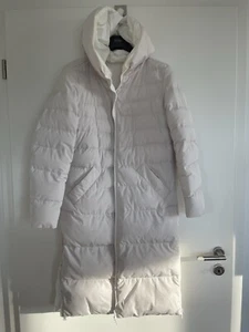 Rino & Pelle Mantel mit Kapuze, Weiß/Creme, Gr. 36 wie NEU (Neupreis 169,- €) - Bild 1 von 6
