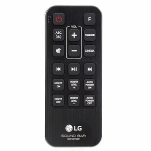 Genuine Original LG AKB74815331 Sound Bar Remote Control for SH4 SHC4 - Picture 1 of 1