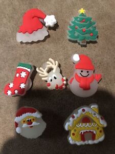 CHRISTMAS Shoe Charms 7 Pieces