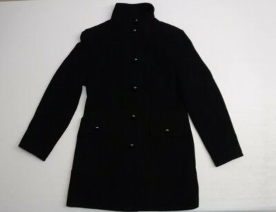 Jaqueta Nine West Peacoat Feminina 10 Preta Forrada Lã Cashmere Muito Bom Estado - Imagem 1 de 4