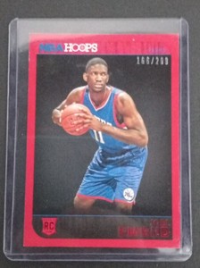 VERY RARE MINT 2014-15 NBA Hoops - Red #263 Joel Embiid ROOKIE 166/299 RC