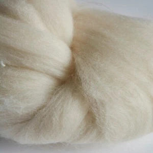 Double Scoured Cheviot Wool Sliver a perfect wool top 20GPM sliver - Picture 1 of 3